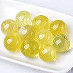 5-6cm/1.96-2.36inch Topaz Ball Polished Natural Yellow Crystal Sphere Decorative Sphere Healing Crystals Ball Healing Stone Crafts Home Decor Ornament Gifts (Topaz, 50-60mm)