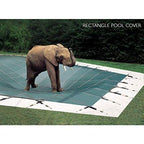 Loop Loc Swimming Pool Cover. Safety Pool Cover for Pool Size: 16 x 36 Shape: Rectangle .Super Dense II Mesh Green MESH. ITEM ID 200