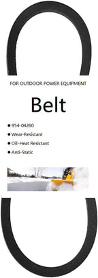 954-04260 Belt for Cub Cadet Troy-Bilt Craftsman Snow Blower Lawn Mower Drive Belt 754-04260 (954-04260)