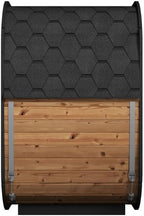 Model CL4G, Cube-Series Outdoor Home Sauna Kit, Up to 3 Persons (Sauna Heater and Sauna Stones Included)