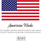 RSH DECOR: Lumbar Outdoor Throw Pillows Set of 2 | 20” x 12" |Water and Fade-Resistant Spun Fabric | Twilight Tropical Leaf