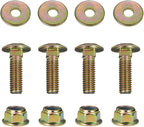Universal 490-241-0038 Snow Blower Rolling Skid Shoes Kit Fits for Most 2 and 3 Stage Snow Throwers with Plastic Wheels