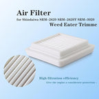 3 Pcs Air Filter With pre-filter For Echo PE-2620 PB-2620 SRM-2620 SRM-2620T SRM-3020 Weed Eater Trimmer A226002030 A226002040