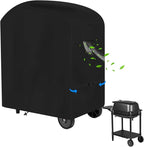 PK 300 Grill Cover,Heavy Duty 600D Oxford Covers for PK300 Grill and BBQ Smoker, Waterproof Dustproof UV Resistant Anti-Fading,Black, 35 * 15 * 32in