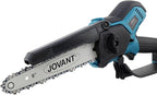 Cordless Pole Saw with 1 Max 20V*6Ah Battery, 8inch Chainsaw and Pole Tree Trimmer. Electric Pole Saw and Branch Cutter Battery Powered,15-Feet Reach for Tree Trimming and Pruning Saw with Bag