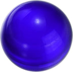 uxcell 25mm/1" Crystal Sphere Ball Glass Solid Decorative Sphere Crystal Ball Prop Ornament for Feng Shui Divination Fortune Telling Tabletop Fountain Decoration, Dark Blue