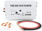 WZRELB 2500W 12V Pure Sine Wave Solar Power Inverter DC AC Converter