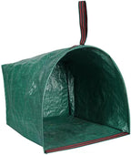Reusable Lawn & Garden Bags, 3-Pack, Yard Leaf Waste Bags,Large Yard Dustpan-Type Garden Bag for Collecting Leaves,Collapsible Trash Can for Parties, Laundry,Yard Waste, or Camping Accessories