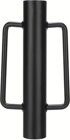 Fence Post Driver T Post Pounder with Handle 12 LB, Heavy Duty Hand Post Rammer for Wooden Posts/U-Channels/Fence Posts, 16 Inch Post Hole Digger (Black)