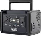Flashfish T300pro 300W Portable Power Station 230Wh LiFeP04 Battery, 600w Surge, Pure Sine Wave AC Outlets, 100W USB-C PD, 1.2H Fast Recharge, Solar Generator for Camping, Rv, Outdoor &Emergency Use