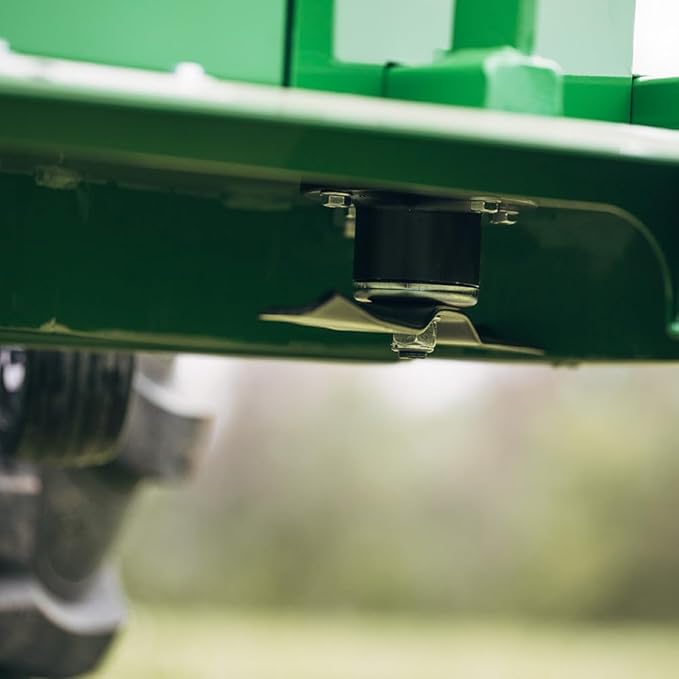 Titan Attachments 3 Point PTO Finish Mower, 48" Cutting Width, Cat 1 Hookup, Green Finish, Rear Discharge, Pull Behind Mower for 18-30 HP Tractors, Low-Noise Cast Iron Gearbox