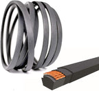 QIJIA Snow Thrower Attachment Lower Drive Belt 1/2" x 107.3" for MTD 754-3053 954-3053,19A70009 190-032 190-032-101