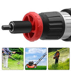 Engine Starter Electric Engine Drill Bit Adapter Compatible with Electric Start Capable Handheld Power Equipment Including String Trimmers Leaf Blowers cultivators etc