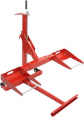 Riding Lawn Mower Lift, 750lbs Load-Bearing Capacity Lawnmower Lift 0"-24.4" Lift Height for Lawn Tractors, ZTR Riding Mowers, ATVs, and Motorcycles