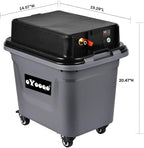 Cordless Pressure Washer - 330 PSI Powerful, 10Gal Built-in Tank, 5-Hour Runtime | Hose-Free Portable Cleaner for Car/Boat/ATV, Patio/Garden, Camping Shower & Outdoor Use