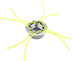 Hakeeta Trimmer Head, Universal Aluminum String Trimmer Grass Brush Cutter String Set Spool Pack Electric Trimmer Strimmer Heads Accessory.