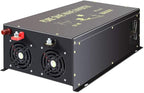 WZRELB 8000W 36V 120V Pure Sine Wave Power Inverter with 2 AC Outlets,Bipolar High-Frequency Inverter