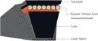 Lawn Mower Tractor Deck Belt 1/2" x 86" Replacement for Scag 483969