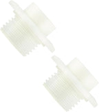 537485001 Oil Pump Worm Gear, for Ryobi RY40503, RY40580 40V 14" Cordless Chainsaw Oil Pump - 2 Pcs ﻿