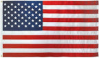Premium American Flag - 3' x 5'– Hand-Stitched Detail & Embroidered Stars | US Sourced Materials | Built with Pride in the US
