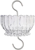 Ant Moat for Hummingbird Feeder - 9 OZ Extra Large Capacity Insect Guard - Daisy (Clear)