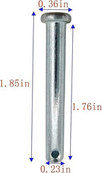 Replacement Snowthrowers Simplicity or Snapper Shear Pins for 703063, 1668344, 1686806yp (20 Pack)