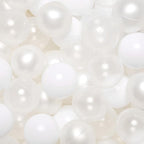 TRENDPLAY Plastic Balls for Ball Pits 2.2 Inch, Pack of 50 100 200 500 Hollow Balls, Perfect for Toddler Baby Pools,Party,Festival Decoration