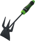 SUMIO 13.7" Alloy Steel Hoe and Cultivator - Lightweight Hand Tiller for Weeding, Digging, Loosening Soil, and Cultivation