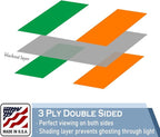 Ireland Flag 5x8 FT 100% Made in The USA-Heavy Duty Vibrant Colours Double Sided Irish National Flag with 3 Brass Grommets for Home/Company/Indoor Outdoor Decoration