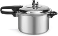 Barton 6Qt Pressure Canner With Release Valve Aluminum Canning Cooker Pot Stove Top Instant Fast Cooking Stewing Locking Lid, 6 Quart