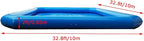 32.8x32.8x2ft Commercial Large Inflatable Pool Blow Up Swim Pools Swimming Lounge Pools with One Blower for Commercial Outdoor Summer