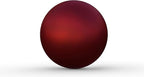 Lulu Decor, Matt Red Stainless Steel Gazing Mirror Ball Size 12 with Stand