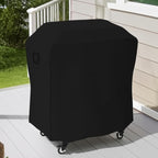 Outdoor Grill Cover for 24 Inch Nexgrill Deluxe 2 Burner Gas Grill with Foldable Side Shelves, Waterproof Outdoor BBQ Griddle Cover, 24 x 23 x 42 Inch