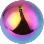 BESPORTBLE 4.68 Inch Stainless Steel Gazing Ball Hollow Mirror Polished Decorative Sphere for Home Garden Patio Lawn Indoor Outdoor