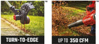 CRAFTSMAN V20 String Trimmer and Leaf Blower Combo Kit, Cordless (CMCK297M1)