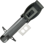 iMBAPrice IMBA-GPD19GR 19.5" Silver Grey Outdoor Power Post Enclosure, Weatherproof in-Use Electrical Outlet Stake for Garden & Landscape Lighting, Built-in Stabilizers Outlet Box with Cover, 1-Pack