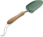 Barebones Spade Hand Trowel - Gardening Hand Tools - Stainless Steel Spade Shovel - Premium Quality Garden Spade - Japanese Garden Tool - Multipurpose Tool (Ash/Mint)