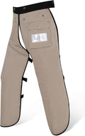 Chainsaw Chaps Apron Wrap 8-layer for Men/Women Loggers Forest Workers Protective Chain Saw Pants Adjustable