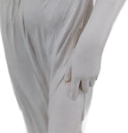 Outdoor Garden Statue Nymph Sculpture Goddess of Greek Mythology Roman Style Outdoor Patio Yard Lawn Porch Decor 32 Inch Ivory