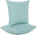 JMGBird Outdoor Pillows for Patio Furniture 18''x18'' Water Resistance Decorative Pillows Square Pillows with Inserts for Couch, Bed, Sofa, Bench, Chair