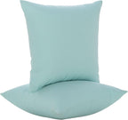 JMGBird Outdoor Pillows for Patio Furniture 18''x18'' Water Resistance Decorative Pillows Square Pillows with Inserts for Couch, Bed, Sofa, Bench, Chair