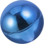 PRETYZOOM Stainless Steel Mirror Reflective Gazing Ball for Yard Decor Outdoor Garden Sculpture Polished Sphere Lawn Ornament