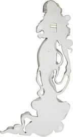Design Toscano Flora Divine Patroness of Springtime Indoor/Outdoor Wall Frieze Sculpture, 31 inches tall, Cast Stone Resin, Antique Stone Finish