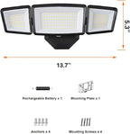 Sylvania 13W Dusk to Dawn Security LED Light, Hardwired, 2000 LMS, Wet Rated, 5000K, Daylight - 1 Pack (66478)