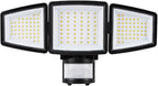 Sylvania Motion Sensor Solar Security Light, Solar Panel, 1800 LMS, Wet Rated, Batteries Included, 5000K, Daylight - 1 Pack (66472)