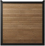 GL6 Outdoor Sauna Kit, Garden Luxury-Series Outdoor DIY Sauna Kit, Thermo-Spruce, up to 6 Persons Bundles (Sauna Heater and Sauna Stones Included) (HIVE MINI 11 WiFi - Glass)
