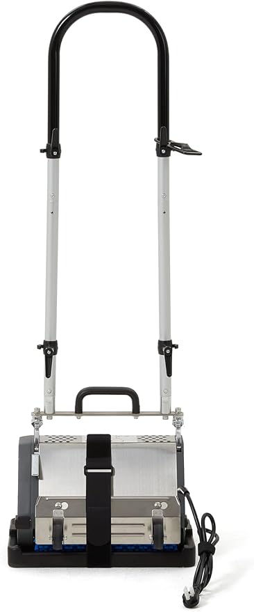 14" Counter-Rotating Brush (CRB) Carpet & Hard Floor Cleaning Machine – 450 RPM, Quiet 53 dBA, Compact 41 lb Commercial Scrubber – Ideal for Offices, Hotels & Small Spaces