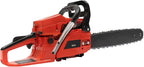 20 Inch Gas Chainsaw 52CC 2.2KW Petrol Chainsaw 2-Stroke Gas Chain Saws, Engine Chain Saw Set Gas Chainsaws for Cutting Wood Outdoor Home Farm Us (Red)
