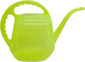 KP KOOL PRODUCTS 2L Transparent Green Watering Can – Durable Plastic Plant Waterer for Indoor & Outdoor Use – Lightweight Garden Tool with Easy Pour Spout – 1 Pack