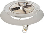 The Outdoor GreatRoom Company Round DIY Hardscape Gas Fire Pit Kit (DIY-42RD-K), 42-Inch